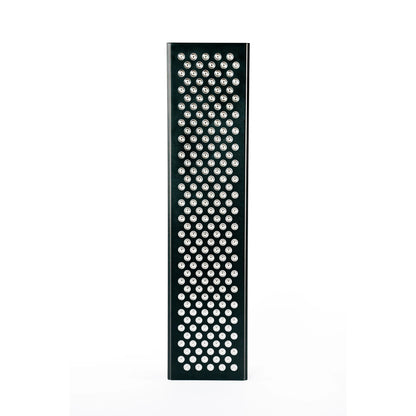  Simple 2EQ red light therapy panel showcasing LED lights. 